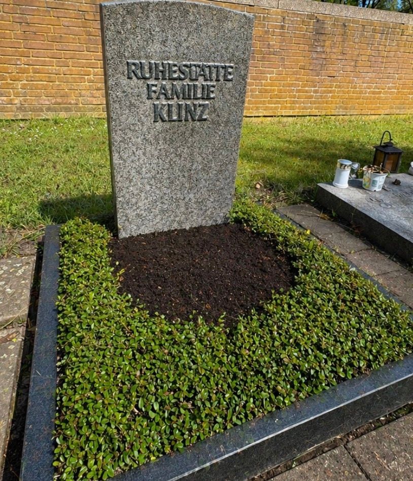 Grabstelle für einen Grabpflege-Auftrag am Friedhof Huchting in Bremen